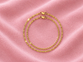 Pulseira Elo Piastrine Banhada a Ouro 18k
